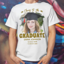 Brinde ao Graduado Nome da Foto Personalizada da F