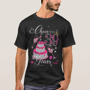 Camiseta Brinde aos 39 Anos Fabulosos Desde 1984 39º Anive