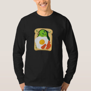 Camiseta Brinde Bonita De Avocado Para Meninas Avocado E Ve