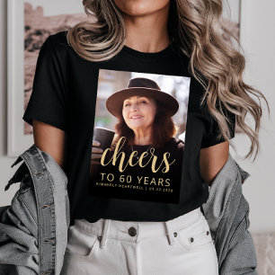 Camiseta Brinde de Foto Personalizada para Aniversário de 6