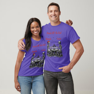 Camiseta Brinde dos Melhores Amigos Esqueleto