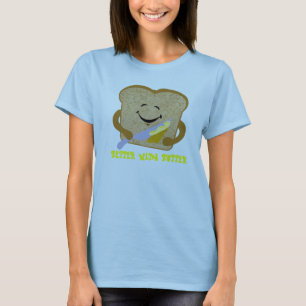 Camiseta Brinde e manteiga