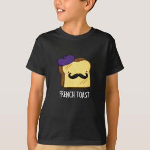 Camiseta Brinde Francesa Pão Engraçado Pun Escuro BG