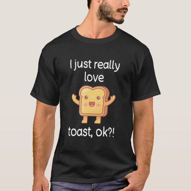 Camiseta Brinde Piada Torrada Humor Pão Torrada (Frente)