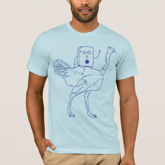 Camiseta Brinde que monta uma avestruz