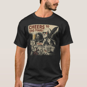 Camiseta Brindes Aos 250 Anos Aniversário de 250 anos de Je