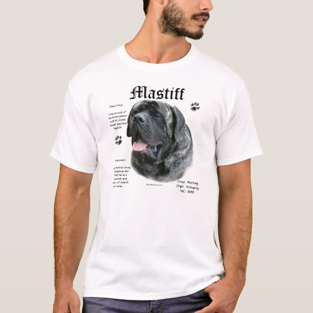 Camiseta Brindle Mastiff (Frente)