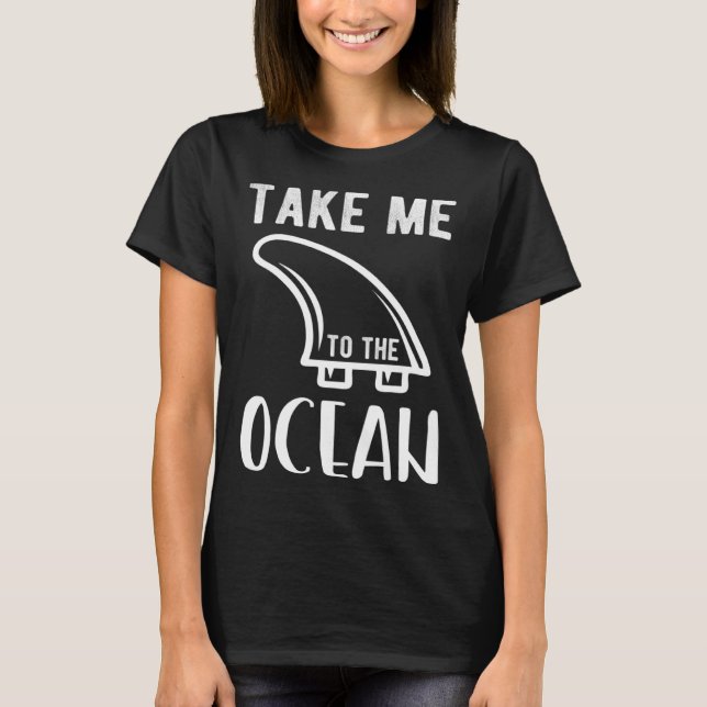Camiseta Bring me to the ocean surf (Frente)