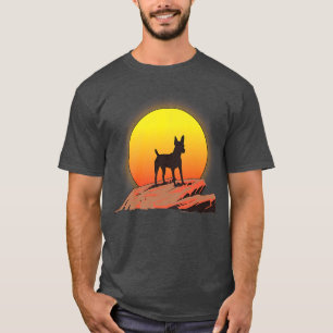 Camiseta Brinquedo Americano Fo Terrier Dog Sunrise Premium