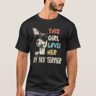 Camiseta Brinquedo Fox Terrier Girl Legal Vintage Retro Par