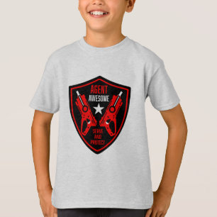 Camiseta Brinquedo Infantil Arma de Dardo Batalha