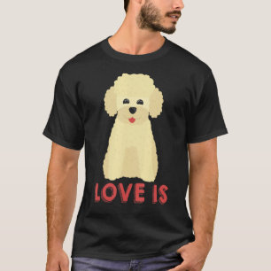 Camiseta Brinquedo Poodle Men Crianças Cachorros Mãe Pai Ad