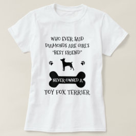 Camiseta Brinquedo Raposa Terrier Cachorro Raça Melhor