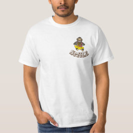 Camiseta Brinquedo "SMILE" com palmas clássico