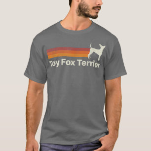 Camiseta Brinquedo Vintage Fox Terrier Retrô Mãe Pai Cachor