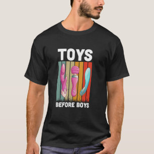 Camiseta Brinquedos antes de Meninos Engraçado Adulto Humor