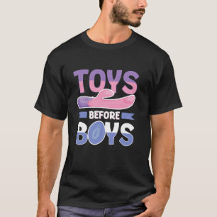 Camiseta Brinquedos Antes dos Meninos Humor Divertido das M