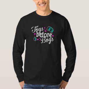 Camiseta Brinquedos De Crianças Antes Meninos Engraçados Di