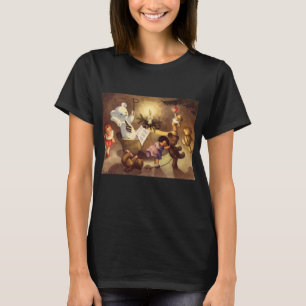Camiseta Brinquedos de Natal Antigos, Bonecas Dançantes, Ur