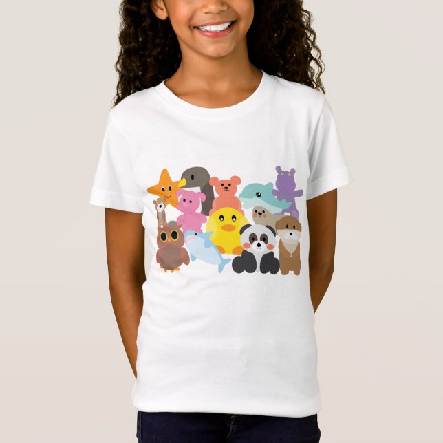 Camiseta Brinquedos de Pelúcia  (Frente)