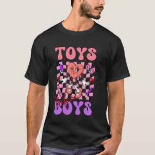 Camiseta Brinquedos Divertidos Antes dos Meninos Humor para