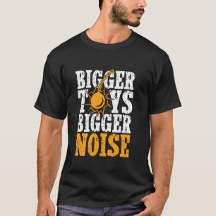 Camiseta Brinquedos Maiores Mais Barulho Equipe de Demoliç