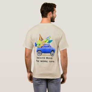 Camiseta Brinquedos para garotos de praia