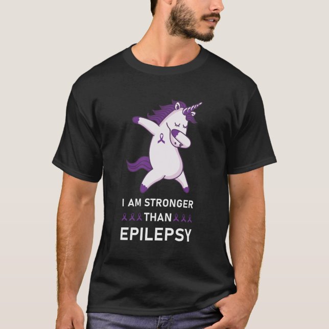 Camiseta Brisa de Sensibilização do Unicórnio para a Epilep (Frente)