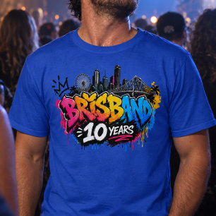 Camiseta Brisbane 10 anos