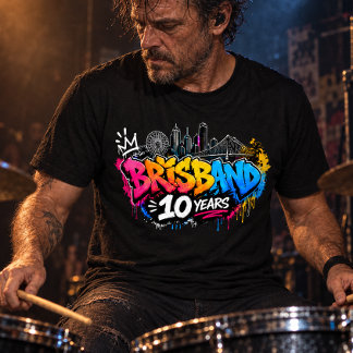 Camiseta Brisbane 10 anos