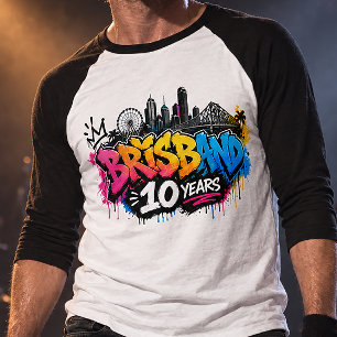 Camiseta Brisbane 10 anos