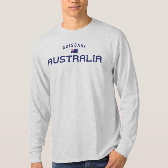 Camiseta Brisbane, Austrália em dificuldades (Frente)