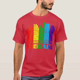 Camiseta Brisbane Pride Brisbane Gift LGBT Suportador