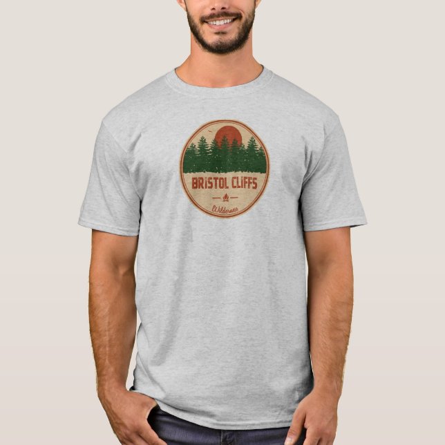 Camiseta Bristol CliFF Wilderness Vermont (Frente)