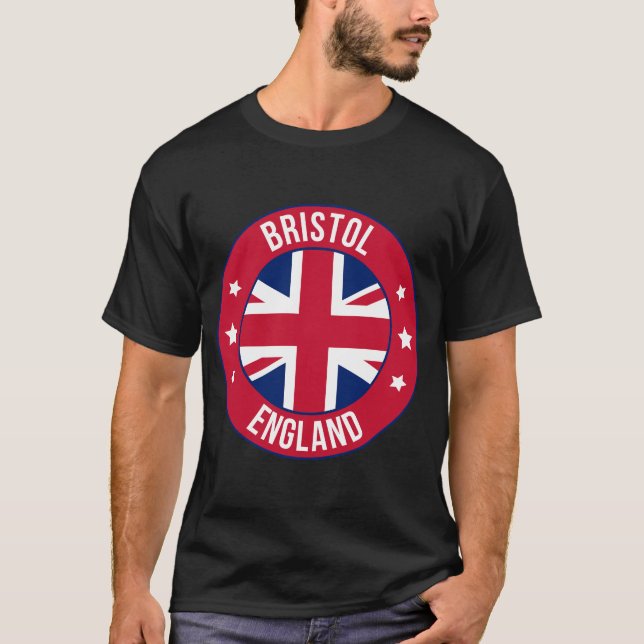 Camiseta Bristol, England City T-Shirt | Travel & Hometown  (Frente)
