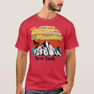 Camiseta Bristol Mountain ski Nova Iorque