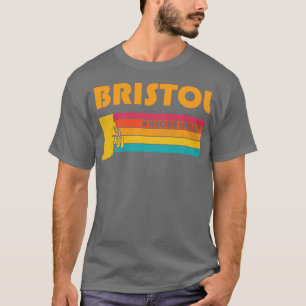 Camiseta Bristol Rhode Island Vintage angustiou Souvenir
