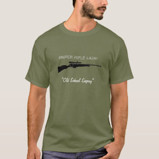 Camiseta Britânica de Sniper Rifle