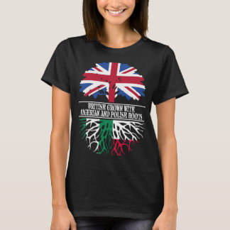 Camiseta Britânicos cultivados com nigeriano e polonês