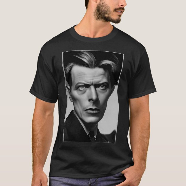 Camiseta British Bowie (Frente)