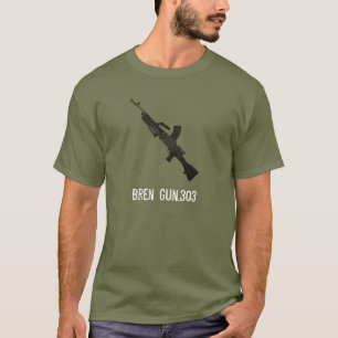 Camiseta British Bren Gun.303.Army Tee