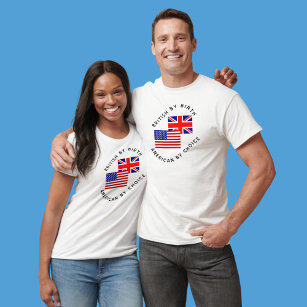 Camiseta British By Birds American By Choice
