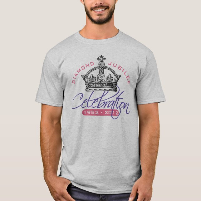 Camiseta British Diamond Jubilee - Royal Souvenir (Frente)