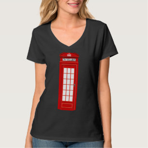 Camiseta British England London Red Telephone Box Telefone