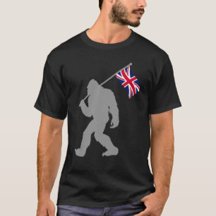 Camiseta British Flag No Reino Unido Flag