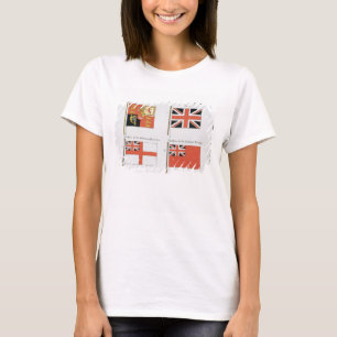 Camiseta British Maritime Flags, a partir de um livro franc