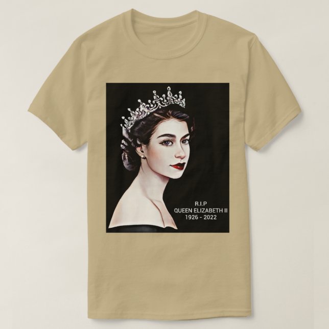 Camiseta British Queens Platinum Jubilee - Honoring The Eli (Frente do Design)