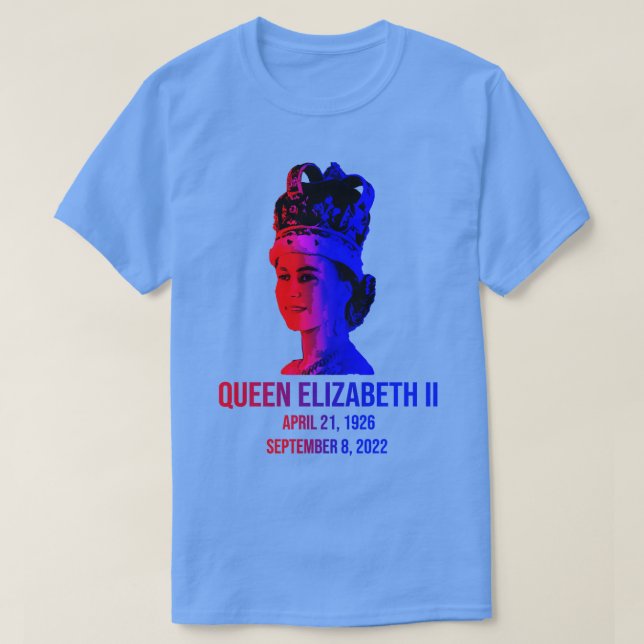 Camiseta British Queens Platinum Jubilee - Honrando O Eli (Frente do Design)