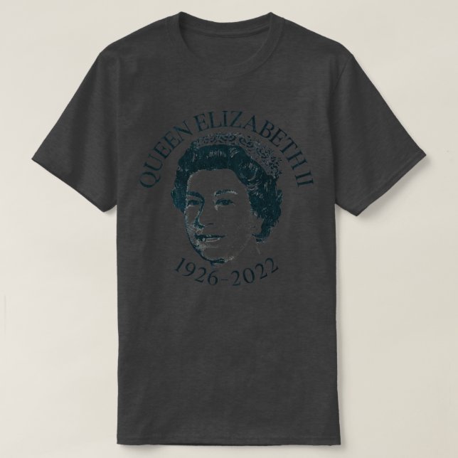 Camiseta British Queens Platinum Jubilee - Honrando O Eli (Frente do Design)