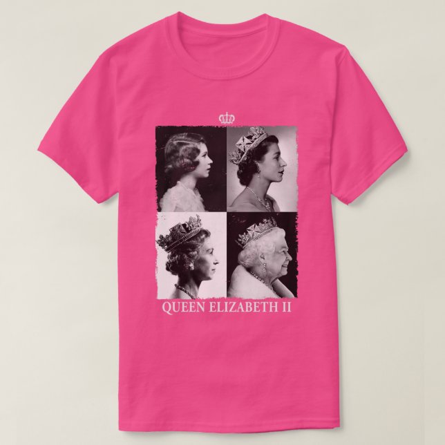 Camiseta British Queens Platinum Jubilee - Honrando O Eli (Frente do Design)